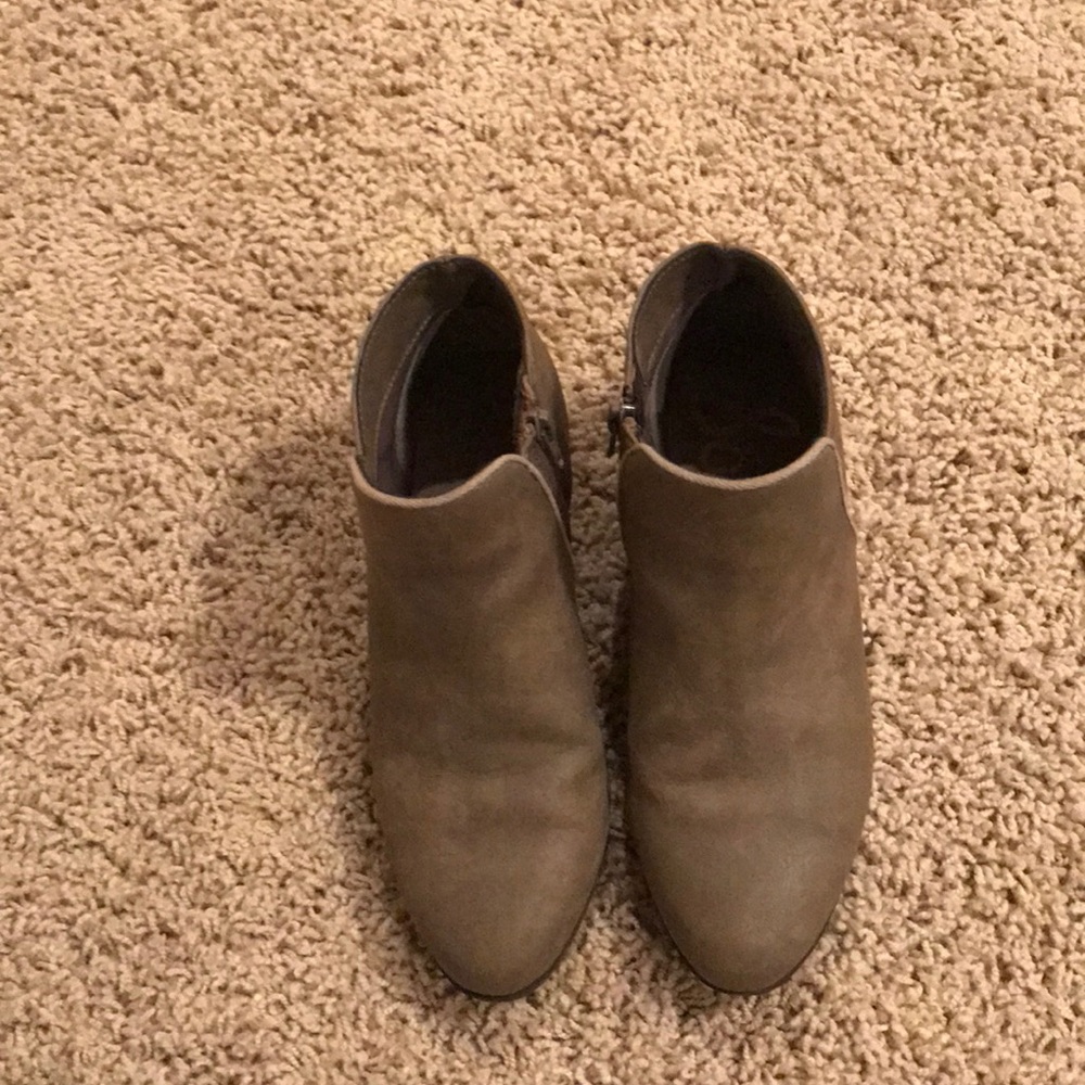 Tan Kids Booties - Picture 2 of 5